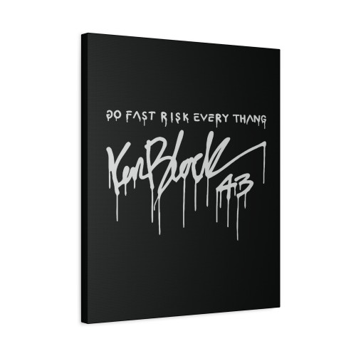 Rip Ken Block Legend 43 Canvas Print Poster