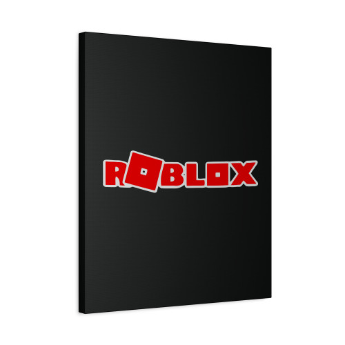 Roblox Logo Canvas Print Poster