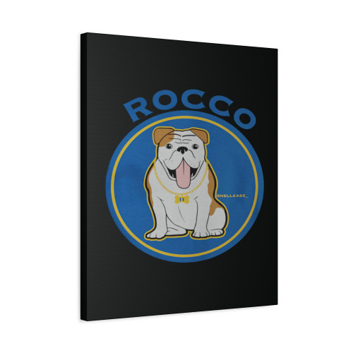 Rocco Classic Dog Canvas Print Poster
