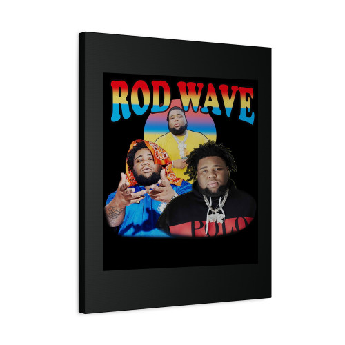 Rod Wave Vintage Canvas Print Poster