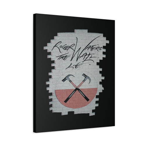 Roger Waters The Wall Live Concert Vintage Canvas Print Poster