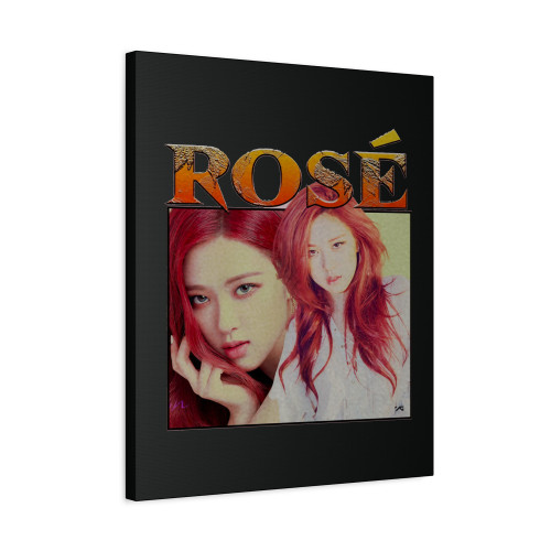 Rose Blackpink Raptee Canvas Print Poster