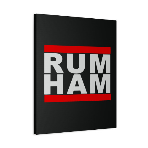 Rum Ham Canvas Print Poster