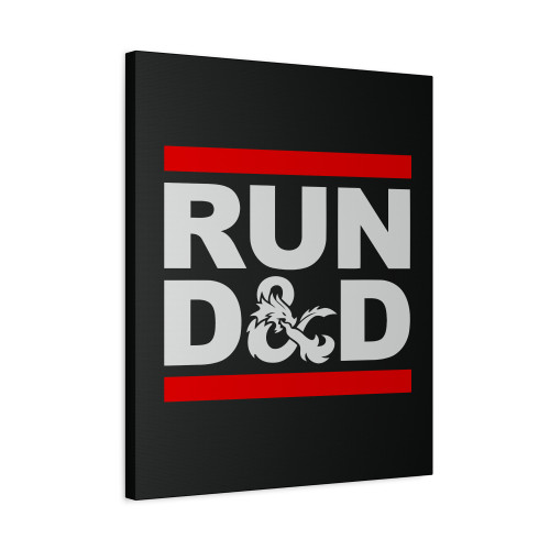 Run D And D Canvas Print Poster