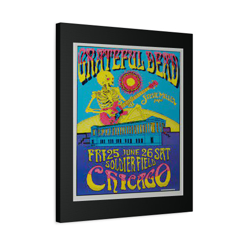 Grateful Dead And Steve Miller Band 1992 Chicago Concert Canvas Print Poster Grateful Dead And Steve Miller Band 1992 Chicago Concert Canvas Print Poster