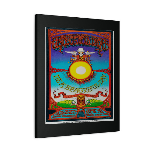 Grateful Dead Hawaiian Axomoxoa Concert Canvas Print Poster