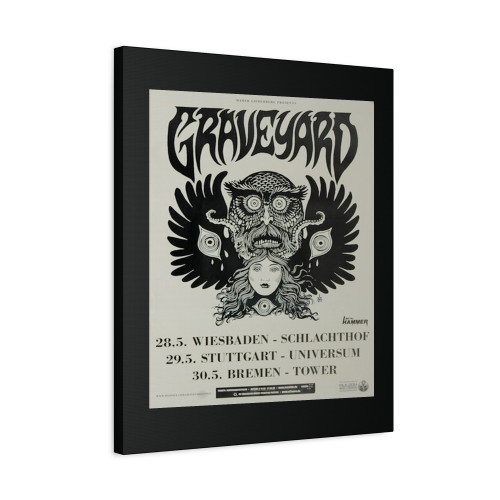 Graveyard Endless Nights Wiesbaden 2012 Canvas Print Poster Graveyard Endless Nights Wiesbaden 2012 Canvas Print Poster