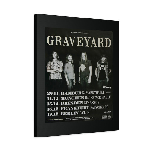 Graveyard Lights Out Tour 2012 Canvas Print Poster Graveyard Lights Out Tour 2012 Canvas Print Poster