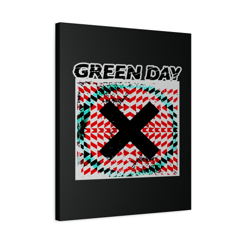 Green Day Xllusion Canvas Print Poster