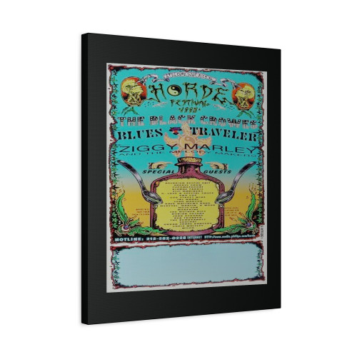 H.O.R.D.E. Festival Canvas Print Poster