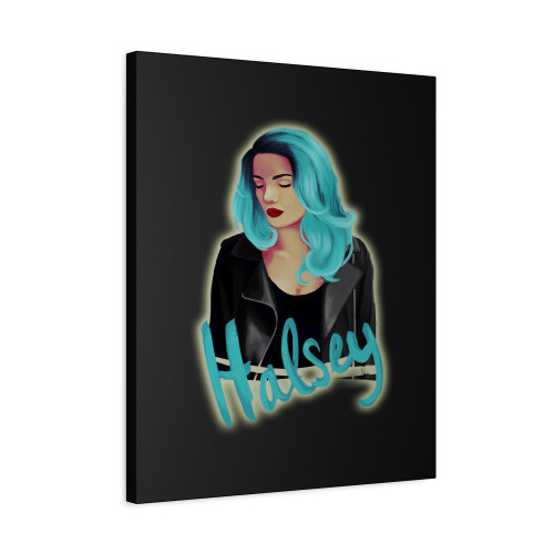 Halsey Fan Art Canvas Print Poster