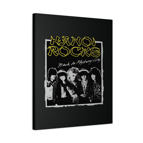 Hanoi Rocks Back To Mystery City Canvas Print Poster