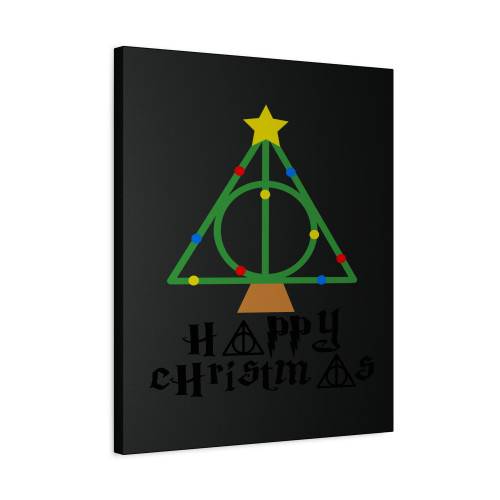 Happy Christmas Harry Potter Canvas Print Poster