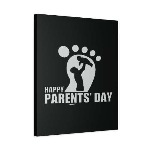 Happy Parents Day Canvas Print Poster