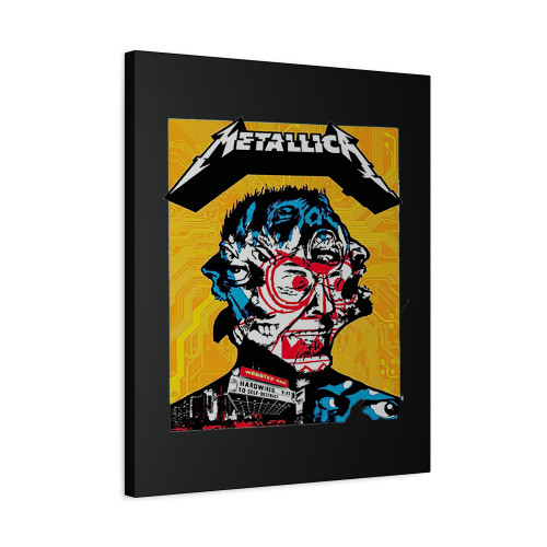 Hardwired Metallica Canvas Print Poster