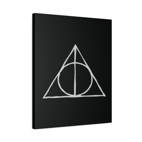Harry Potter Deathly Hallows Canvas Print Poster