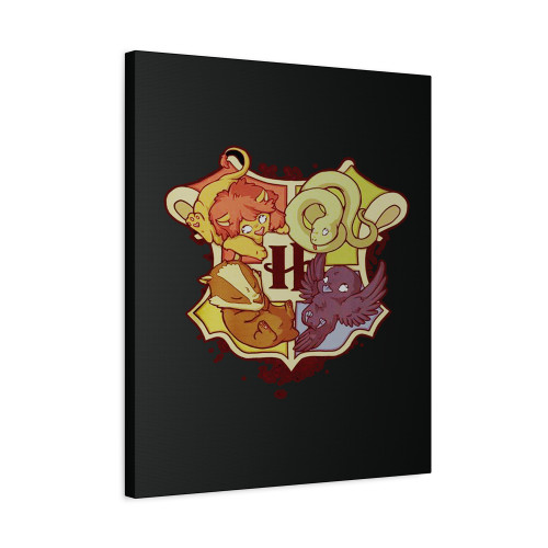 Harry Potter Hogwarts School Of Magic Home Canvas Print Poster