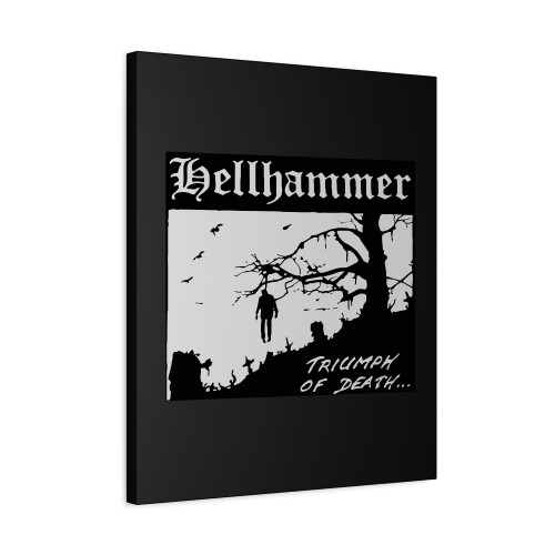 Hellhammer Triumph Of Death Canvas Print Poster