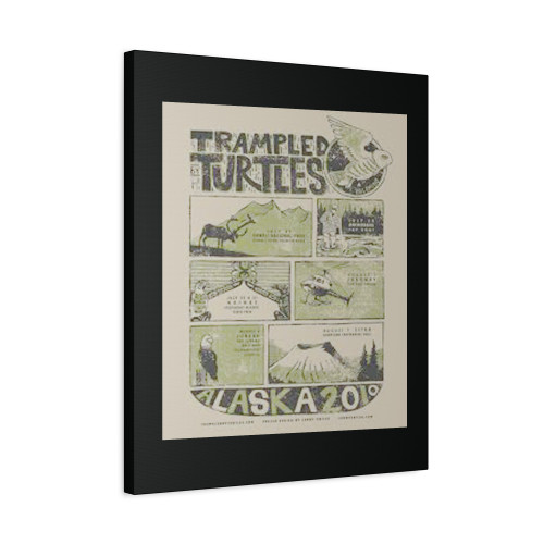 Trampled By Turtles Alaska Tour Canvas Print Poster