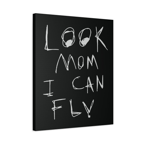 Travis Scott Look Mom I Can Fly Canvas Print Poster
