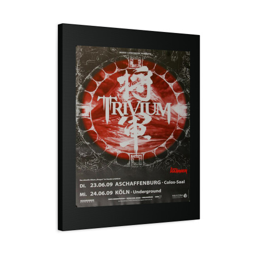Trivium Shogun Aschaffenburg & Koln 2009 Canvas Print Poster Trivium Shogun Aschaffenburg & Koln 2009 Canvas Print Poster