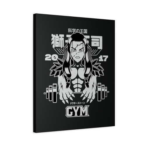 Tsukasa Stone Fitness Canvas Print Poster