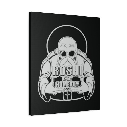 Turtle Hermit Is My Homeboy Master Roshi Canvas Print Poster