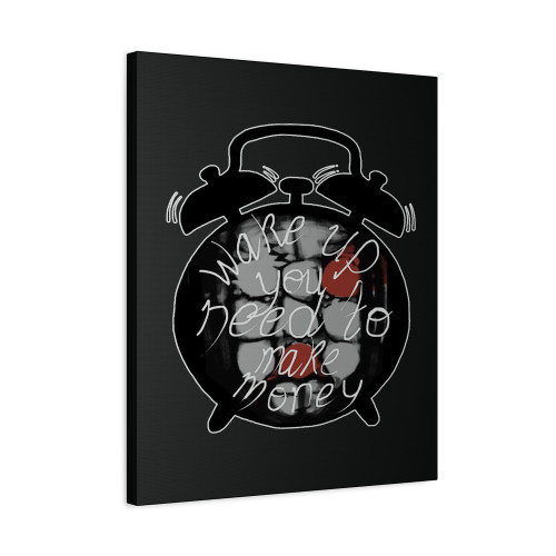 Twenty One Pilots Clock Canvas Print Poster