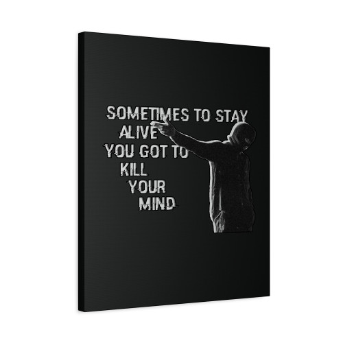 Twenty One Pilots Lyric Stay Alive Canvas Print Poster