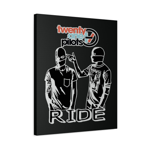 Twenty One Pilots Ride Cover Logo Canvas Print Poster