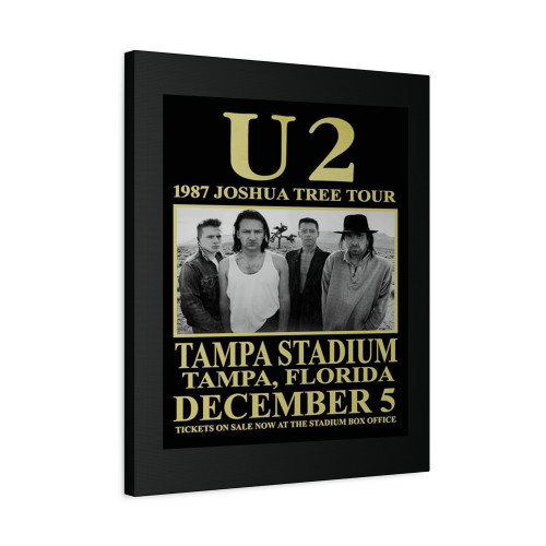 U2 Replica 1987 Concert Poster Canvas Print Poster