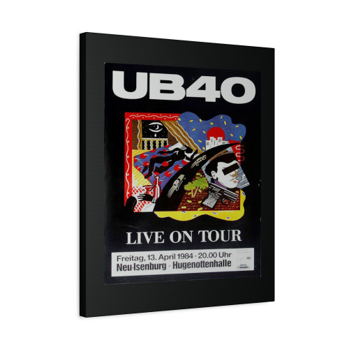 Ub 40 Labour Of Love Neu-Isenburg & Frankfurt 1984 Canvas Print Poster
