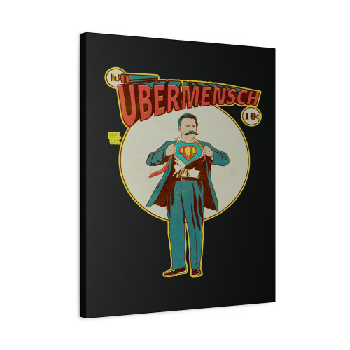 Ubermensch Canvas Print Poster