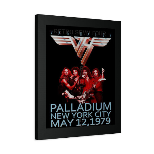 Van Halen Palladium Vintage Concert Canvas Print Poster