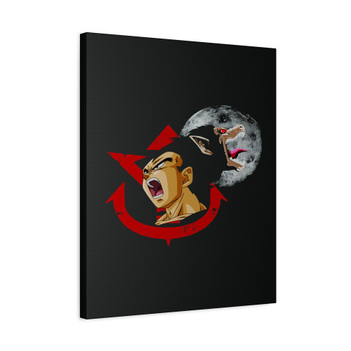 Vegeta The True Saiyan Canvas Print Poster
