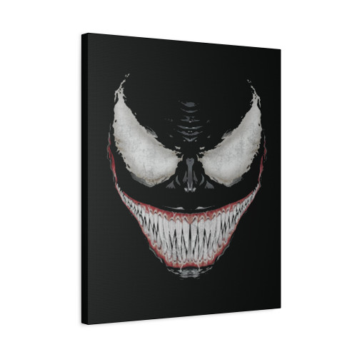 Venom Scary Face Canvas Print Poster