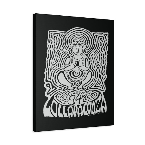 Vintage Lollapalooza 1994 Smashing Pumpkins Beastie Boys Canvas Print Poster