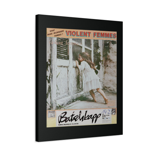 Violent Femmes Ugly Violent Femmes Frankfurt 1983 Canvas Print Poster