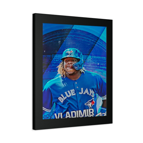 Vladimir Guerrero Jr Vintage Canvas Print Poster