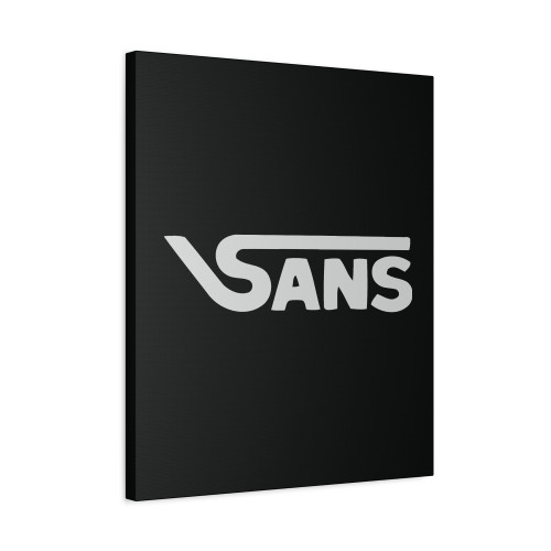 Sans Canvas Print Poster