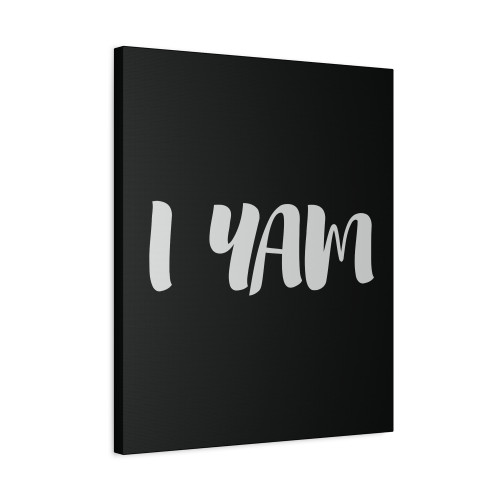 Shes Hes My Sweet Potato I Yam Canvas Print Poster