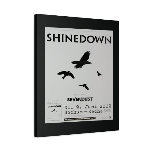 Shinedown Madness 2009  Canvas Print Poster