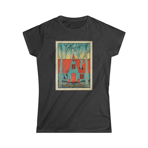 2019 Dave Matthews & Tim Reynolds Canandaigua Concert Poster Women's T-Shirt Tee