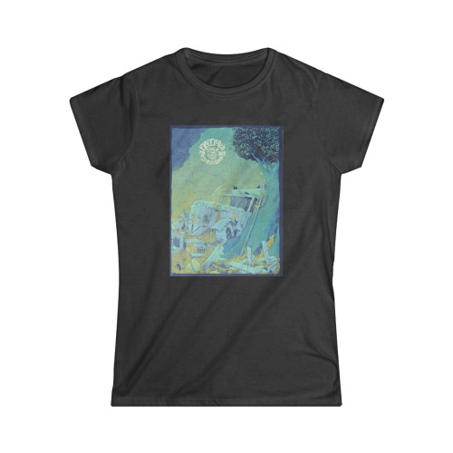 2019 Eric Church Los Angeles Iii Silkscreen Concert Poster Women's T-Shirt Tee