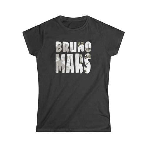 Bruno Mars Logo Music Women's T-Shirt Tee