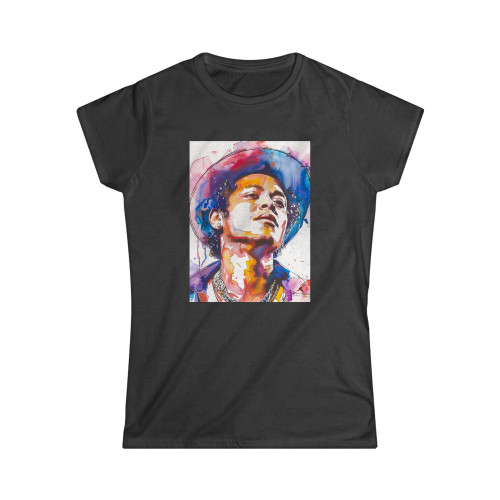 Bruno Mars Lyrics Women's T-Shirt Tee