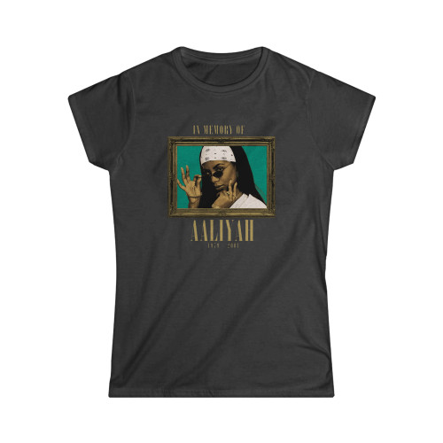 In Memory Of Aaliyah 1979 2001 Women's T-Shirt Tee