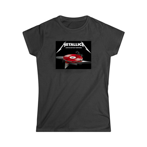 Metallica Limited Edition Turntable Women's T-Shirt Tee