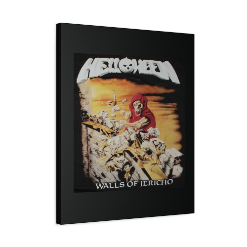 Helloween Walls Of Jericho 85 Gamma Ray Iron Saviour Canvas Print Poster
