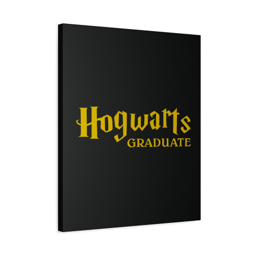 Hogwarts Witchcraft Graduate Canvas Print Poster